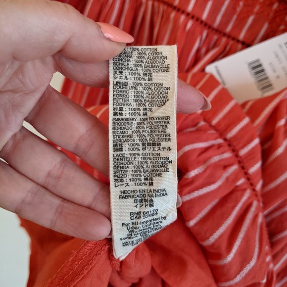 Free People Lola Embroidered Mini Bohemian dress - Picture 7 of 8